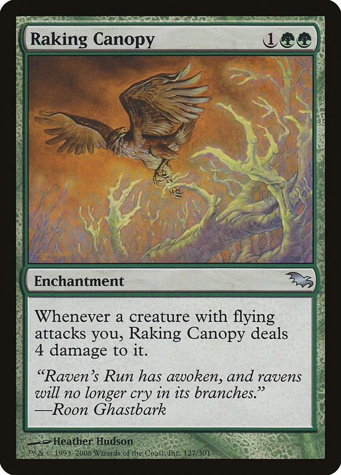 MTG Raking Canopy  - Shadowmoor #127 - Image 1 of 1