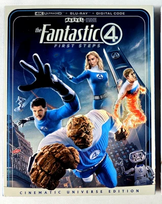 The Fantastic 4: First Steps 4K (UHD 4K + Blu-ray + Embossed Slip Cover) MARVEL - Image 1 of 4