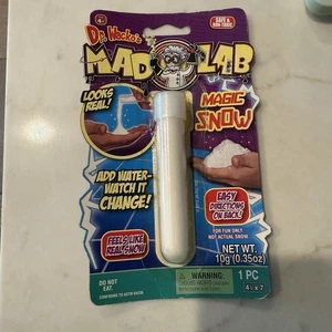 JA-RU Inc. Toys - Dr. Wacko's Mad Lab - MAGIC SNOW #5422 - Neu - Bild 1 von 2