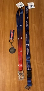 Texas Rangers Schlüsselband/Schlüsselanhänger 3 Stück blau/rot ALLE ARTIKEL BRANDNEU - Bild 1 von 9