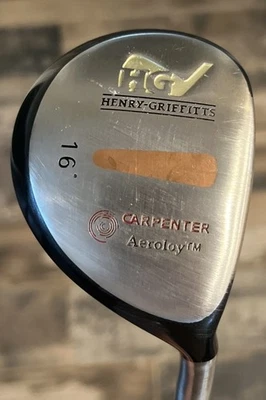 Henry-Griffitts Carpenter Aeroloy 16 * 3 木质超轻石墨杆身右手 — 第 1/4 张图片