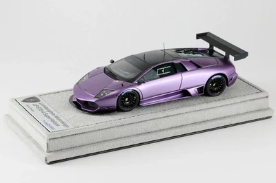 LOOKSMART 1/43 Lamborghini Murciélago R-SV Matte Violet Resin Model LS379UN Limi - Image 1 of 3