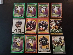 Pittsburgh Steelers- 12 Card Lot - Franco Harris, Greg Lloyd & Cameron Heyward - Picture 1 of 2