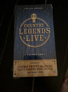 Country Legends Live Vol 2 (VHS) Conway Twitty Alabama Robbins Skaggs + more - Picture 1 of 4