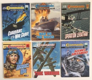 Commando War Comics - 6 Editions - Free UK Post - Picture 1 of 1