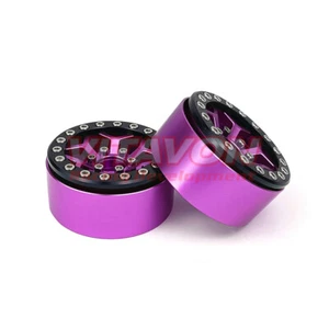 Vitavon CNC Alu 1.9 Bead Lock Wheels For 1.9 Crawler Tires Sells 2pcs 5 Colors - Picture 1 of 24