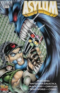Asylum No.5 / 1996 Battlestar Galactica / Beanworld / Black Seed / Cybrid - Bild 1 von 2