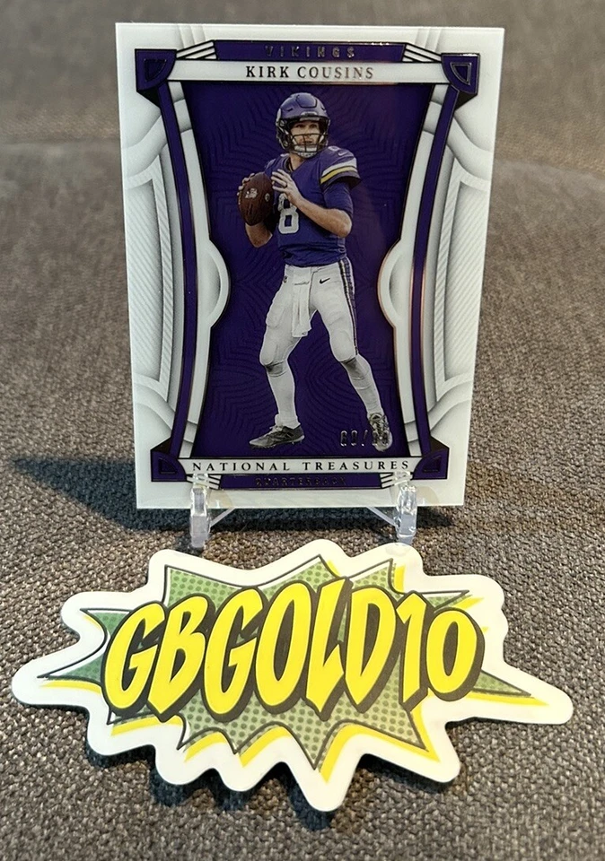 2022 Panini National Treasures /99 Kirk Cousins #75 - Image 1 of 3