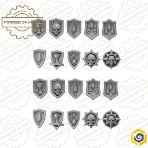 Knights - Void Vampires - Crimson Lords Shoulder Shields (x20) - Bild 1 von 1