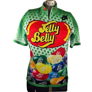 Maglia ciclismo Champ-Sys Jelly Belly full zip manica corta XS taglio club abbigliamento bici - Foto 1 di 10