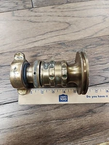 Elkhart Fire Hose Brass Adjustable Fog Nozzle - Picture 1 of 10