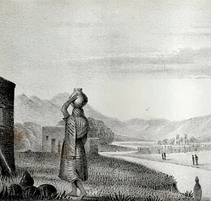 San Felippe Mexico 1847 Executive Documents Hand Lithograph Victorian DWAA1A - Picture 1 of 2