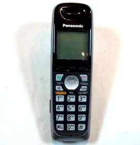 black PANASONIC remote handset = kx TGA652 TGA402 TG4021 cordless tele phone - Picture 1 of 1