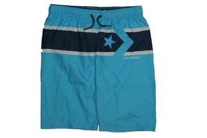 CONVERSE SWIM TRUNK SHORTS SIZE MEDIUM & LARGE GNARLY BLUE NEW - Picture 1 of 4