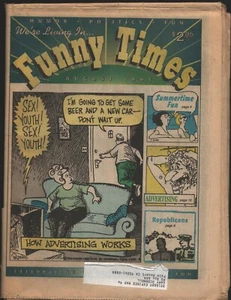 The Funny Times - August 1995 - Humor, Politics & Fun - Vol. 10 Issue 8 - Imagen 1 de 2