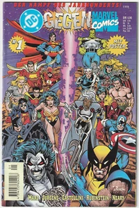 ✪ DC GEGEN MARVEL #01 ohne Poster, Dino 1996 COMICHEFT TOP Z1 *Superhelden - Bild 1 von 3