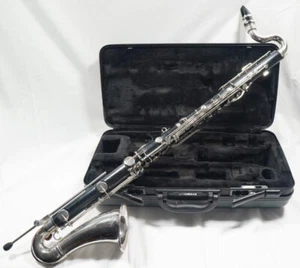Clarinete Bajo Yamaha YCL-221 II Modelo Estudiante, ¡Excelente Estado! - Imagen 1 de 22