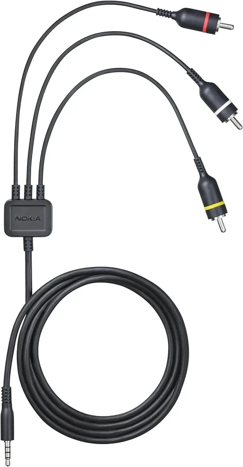 Cavo di connettività uscita TV originale Nokia CA-75U per 5800 Xpress Music 5230 5250 - Immagine 1 di 1