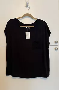 H by Bordeaux, Nordstrom Rack Womens Top, Black, Sleeveless, XL, Original Owner - Picture 1 of 4