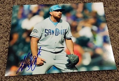Kirby Yates Signed  8x10 photo - Image 1 of 3
