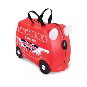 Trunki Ride on Kids Suitcase Luggage Toy Box Boris Bus - Picture 1 of 5