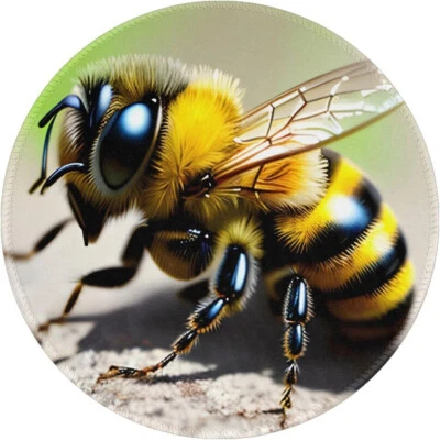 Pingente BIG BUMBLE BEE AMARELO 925 prata esterlina 20" colar masculino feminino ouro - Imagem 1 de 4