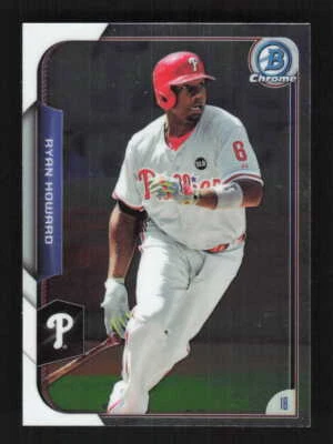 Ryan Howard  2015 Bowman Chrome   Philadelphia Phillies #18 - Image 1 of 2