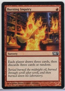 1x Burning Inquiry - Core Set 2010 - Near Mint - Foto 1 di 1
