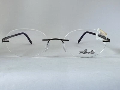 NUEVO Silhouette Momentum 5529 GA 6060 Rutenio Cohiba Marrón 52.19.145 Anteojos Foto 1 de 4