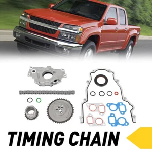 FOR CHEVY GM 4.8L 5.3L 6.0L LS1 LS2 LS3 OIL PUMP+TIMING CHAIN+GASKET 12586665 - Picture 1 of 18