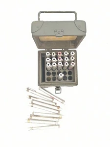 KD65 CHARGED DOSIMETER BOX 25X DKP50 DOSIMETERS 2 CHECK RADIATION LEVEL 0-50R/h  - Picture 1 of 5