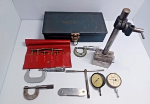 Maschinist Werkzeug Lot-Starrett, Browne & Sharpe, Lufkin, Ames & mehr - Bild 1 von 4