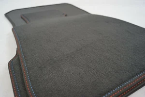 Velours floor car mats carpets fitted for BMW E60 E61 5 series / M5 FROM BAVARIA - Picture 1 of 3