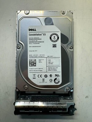 DELL ST32000644NS 9JW168-036 0VGY1F 2TB 7.2K RPM 64MB CACHE 3Gb/s SATA 3.5" HDD - Image 1 of 4