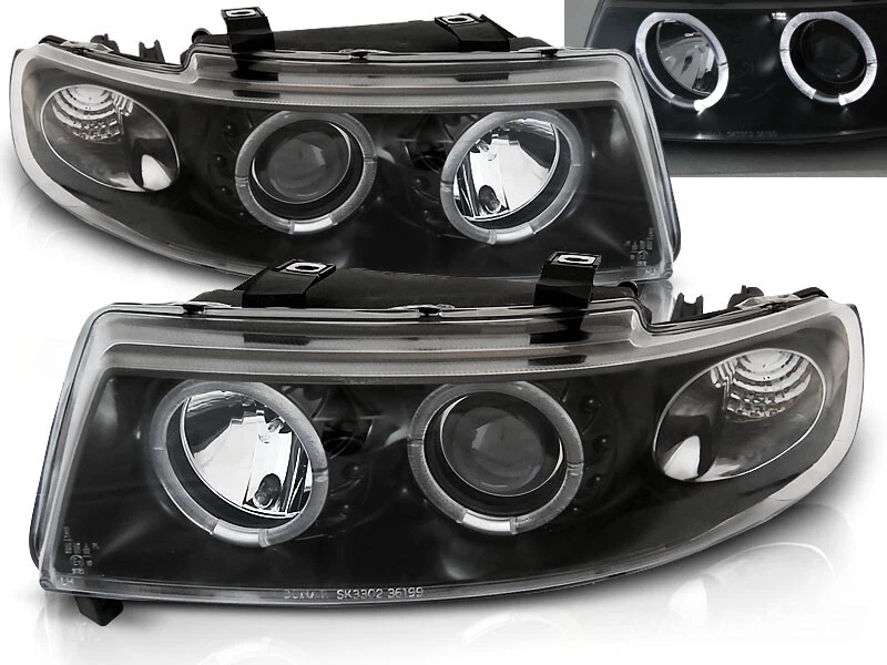 SEAT LEON TOLEDO 1999 2000 2001 2002 2003 2004 LPSE02 HEADLIGHTS HALO PROJECTOR - Image 1 of 1