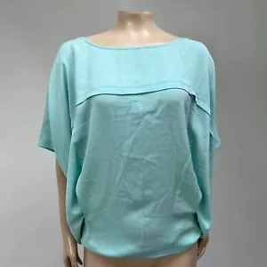 DVF Diane von Furstenberg Landy Seidenbluse Damen S Oversized Dolman S/S M6 - Bild 1 von 9