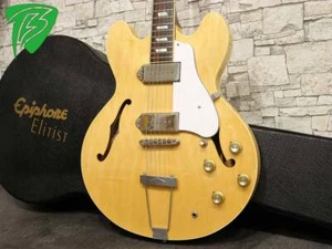 Epiphone Elitist 1965 Casino Natural 2016 Chitarra elettrica usata - Foto 1 di 10