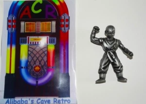DBZ Dragon Ball Z burger king Toy Silver Krillin 3.5" Action Figure 2000 - Picture 1 of 3