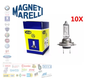 10 PEZZI LAMPADA H7 MAGNETI MARELLI 12V 55W PX26D - Foto 1 di 3