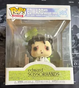 Funko Pop! Deluxe: Edward Scissorhands - Edward with Dinosaur Shrub #985 - Picture 1 of 5