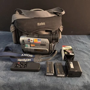 Sony CCD-TRV62 Stereo HI8 HI 8 8mm Video8 Camcorder VCR Player - Tested - Works - Bild 1 von 10