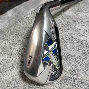 Callaway X-22 Single 7 Iron Original Graphite Shaft Stiff S-Flex Golf Club X22 - Picture 1 of 19