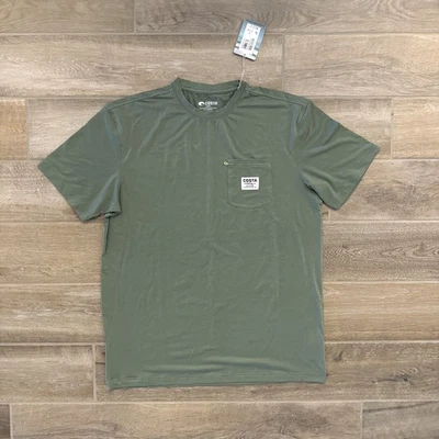 Costa Del Mar Mens Short Sleeve Pocket T-Shirt, Dark Sage, Large - Image 1 of 4