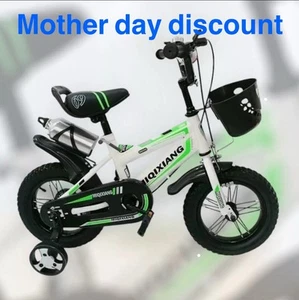 16 Inch Kids Bike For Boys & Girls 2 Training Wheel 2 Handbrake Ages 3+ Years - Picture 1 of 15