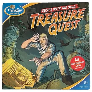 ThinkFun Treasure Quest Single Player Challenge Game - Picture 1 of 3