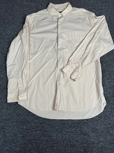 Eddie Bauer Women’s Button Down Shirt Size M Tan 100% Cotton Casual Top - Picture 1 of 7