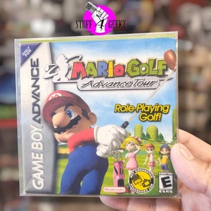 GBA Mario Golf: Advance Tour CIB mit gratis Protector (Nintendo, 2004) - GEBRAUCHT - Bild 1 von 23