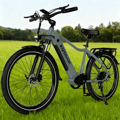 Elektrofahrrad KOOLUX X3 45km/h E-City Bike 120kg Pedelec 48V 15AH 26'' E-Bike - Bild 1 von 4