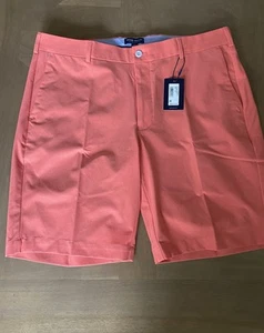 NWT Peter Millar Men’s Crown Crafted Dress shorts size 36x9 Lily - Picture 1 of 8
