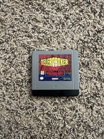 Teleroboxer (Nintendo Virtual Boy, 1995) Game Cartridge Tested. Cart With Cover 